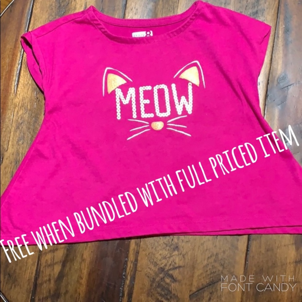 FREE MEOW t-shirt blouse